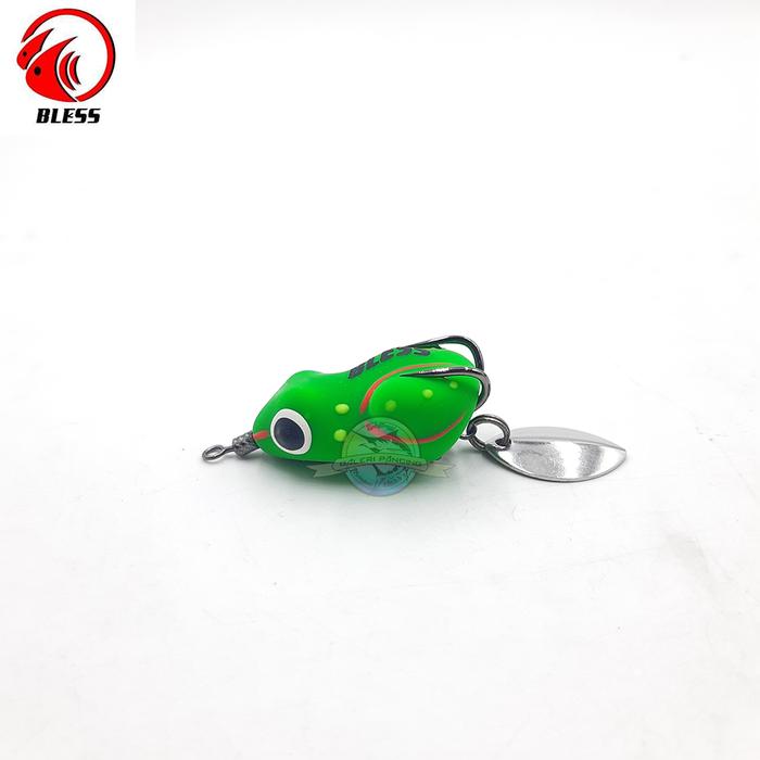 Gambar Umpan Pancing Soft Frog Bless Paddy Frog 3.5cm 5gr - Green dari Galeri Pancing Bukittinggi undefined Tokopedia