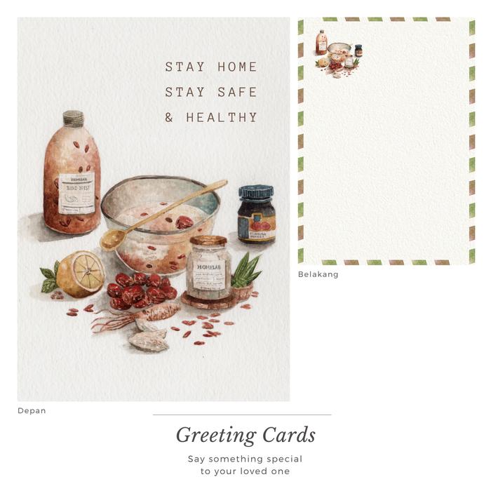 Gambar Homelab Greeting Card / Kartu Ucapan - Birdnest Stay H dari Homelab undefined Tokopedia