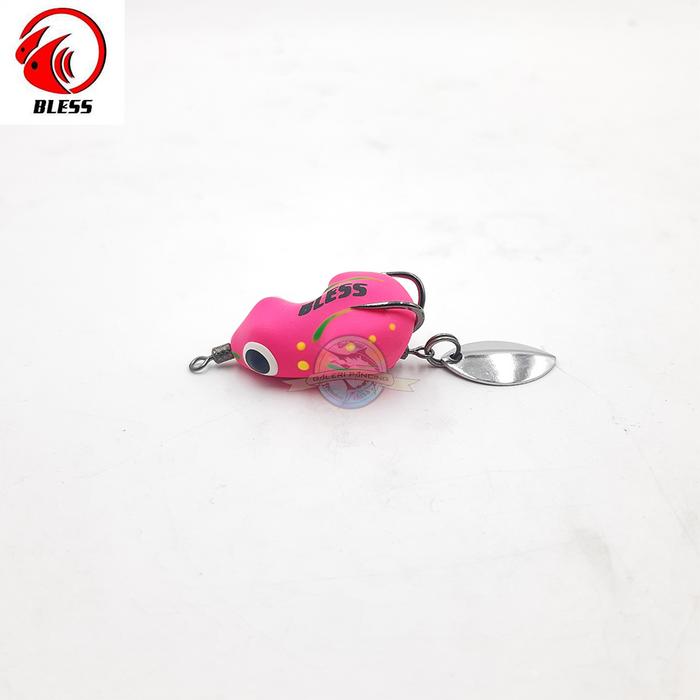 Gambar Umpan Pancing Soft Frog Bless Paddy Frog 3.5cm 5gr - Pink dari Galeri Pancing Bukittinggi undefined Tokopedia