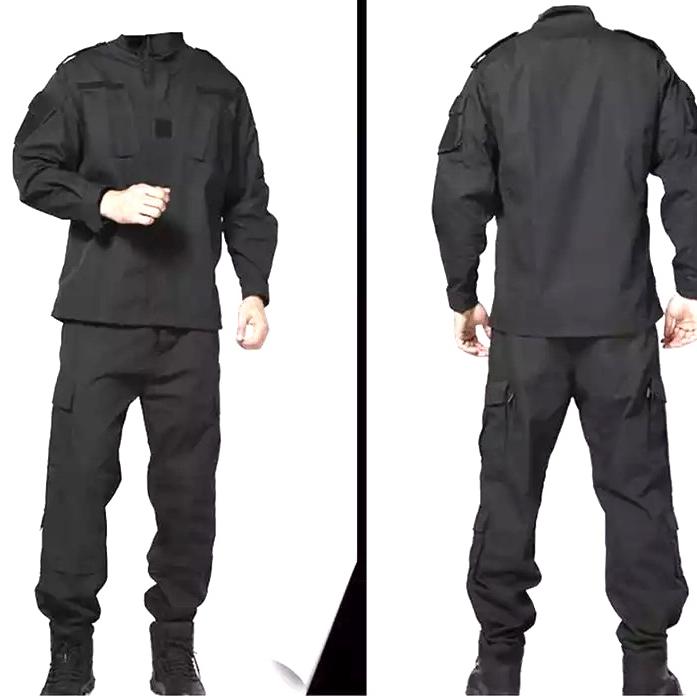 Gambar Combat Suit BDU Military Uniform Airsoft Hunting Import - Black, M dari BSO Tactical undefined Tokopedia