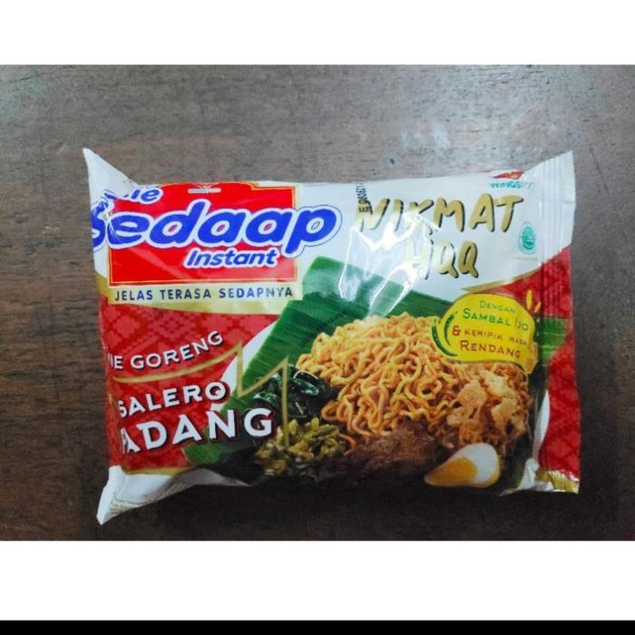Jual Mie Sedaap Goreng Salero Padang 86 Gr Kota Surabaya Lilian Collection Tokopedia