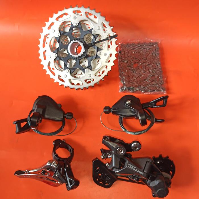 SHIMANO DEORE M5100 TEKTRO FSA mix set パーツ SHIMANO DEORE M5100