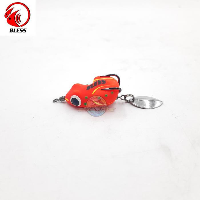 Gambar Umpan Pancing Soft Frog Bless Paddy Frog 3.5cm 5gr - Red dari Galeri Pancing Bukittinggi undefined Tokopedia