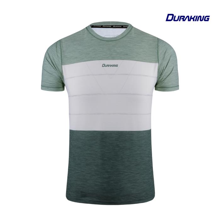 Gambar DK Daily Active Wear Tri Colors Shirt Light Green - Regular Fit - S dari Duraking Outdoor and Sports undefined Tokopedia