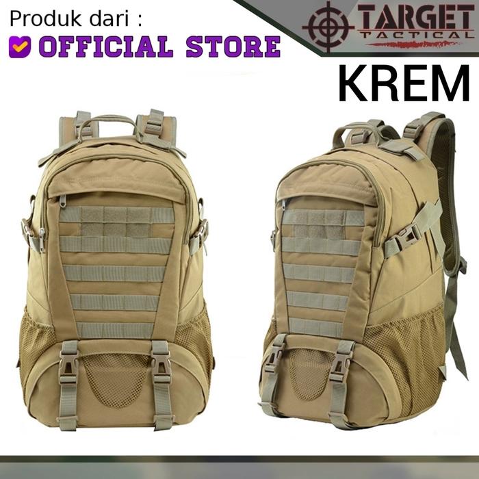 Gambar Tas Ransel Army Target Molle 7092 Gunung Hiking Import Original - Krem dari TACTICAL GEAR ID Kota Administrasi Jakarta Pusat Tokopedia