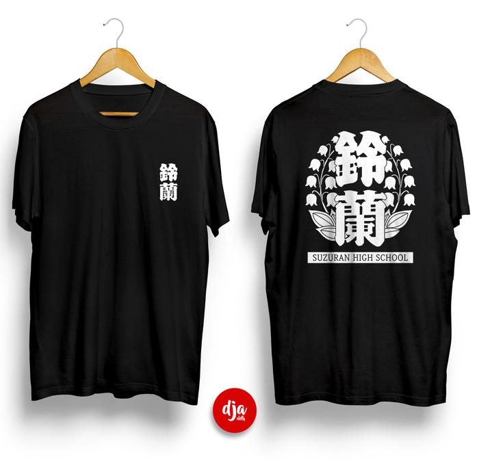 Gambar Kaos SUZURAN HIGH SCHOOL CROWS ZERO EXPLODE GENJI DJA CLOTH - Hitam, L dari DJA CLOTH undefined Tokopedia