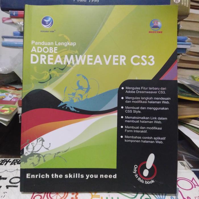 Gambar Panduan Lengkap Adobe Dreamweaver CS3 - Buku Komputer dari Buku-buku Bekasi undefined Tokopedia