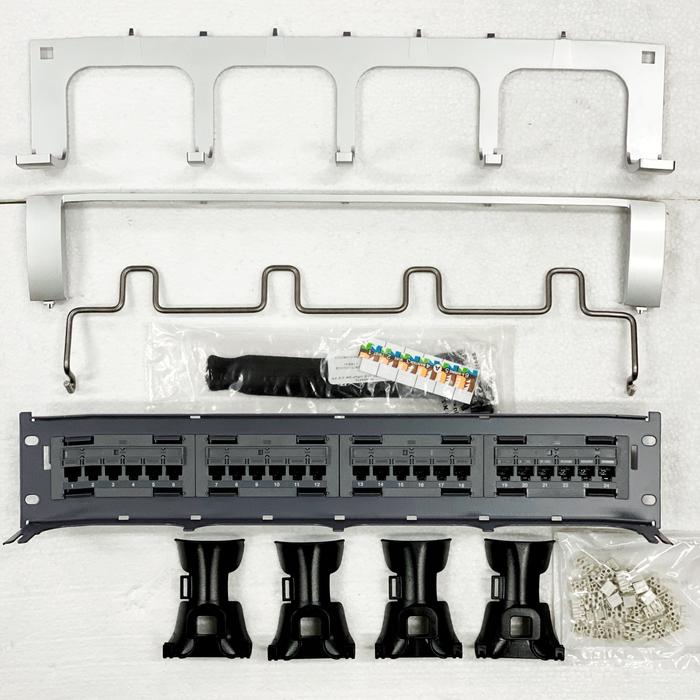 Jual COMMSCOPE SYSTIMAX PATCH PANEL 24 PORT CAT 6 TYPE 360 PATCHMAX GS3 ...