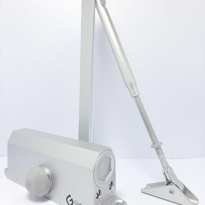 Gambar Door Closer Hold Open Glatino | Penutup pintu Otomatis Door Closer HO - Silver dari Sinar Gemilang 88 undefined Tokopedia
