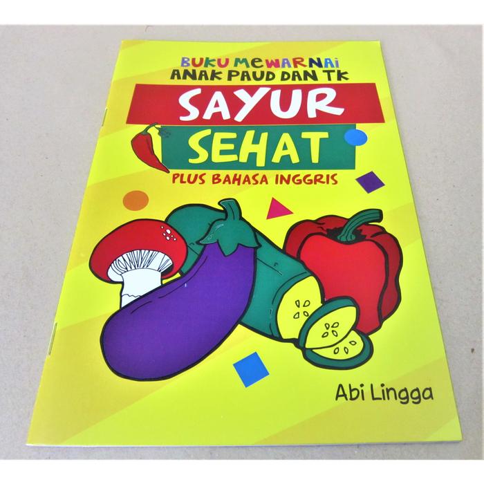 Jual Buku Mewarnai Anak Paud Dan Tk Sayur Sehat Kab Sleman Tokobukumurah Rejeki Tokopedia