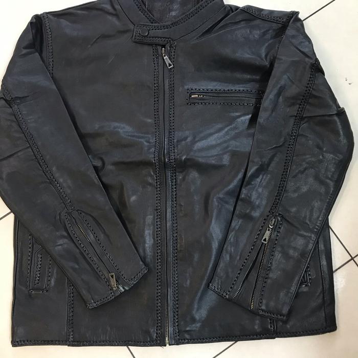 Gambar Jaket kulit asli domba garut rajut dari Octopus_hansenboss undefined Tokopedia