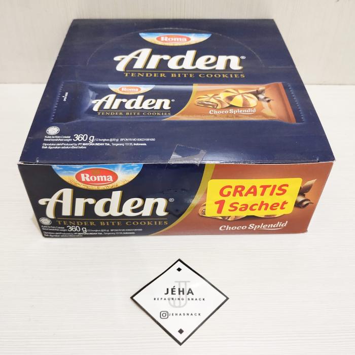 Gambar [ BISKUIT ] Roma Arden Cookies isi 12pcs + BONUS 1pcs dari JeHa Snack undefined Tokopedia