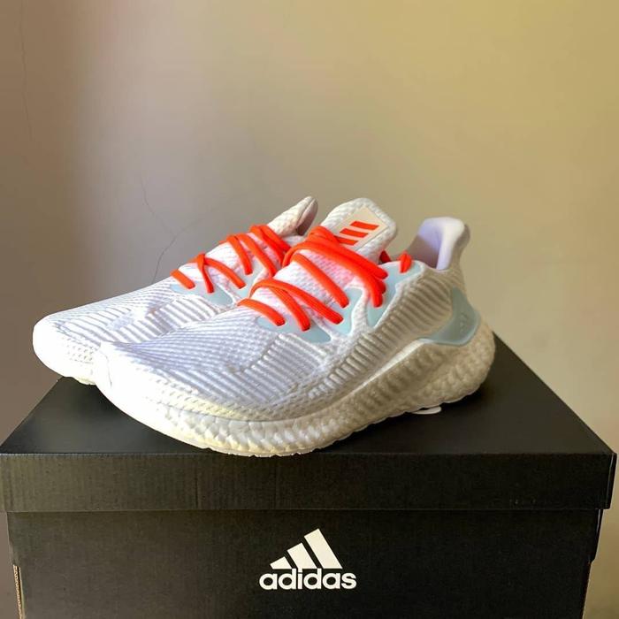 alphaboost shoes white
