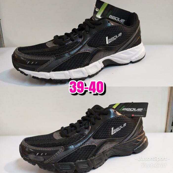 Gambar Sepatu League Ark 13 M Hitam Running shoes Pria Original Murah - 39, Putih dari JasonShoes undefined Tokopedia