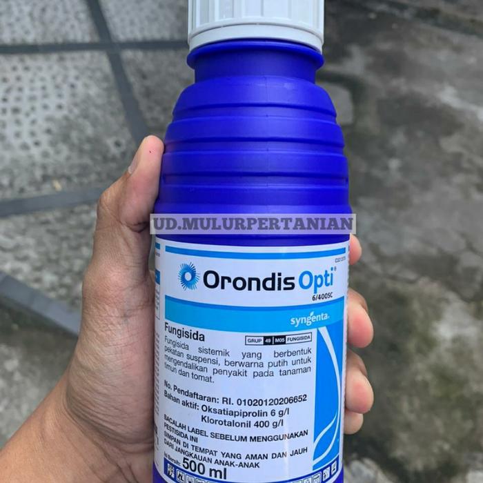 Jual Fungisida Orondis Opti 6 400 Sc Dari Syngenta Isi 500 Ml Kab Kediri Ud Mulur Pertanian Tokopedia