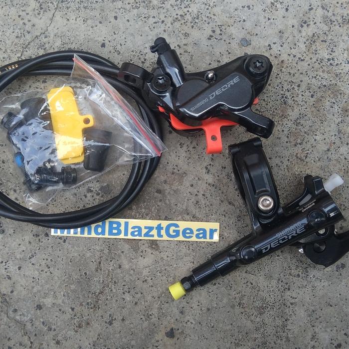 shimano deore M6120 ice tech brake set 