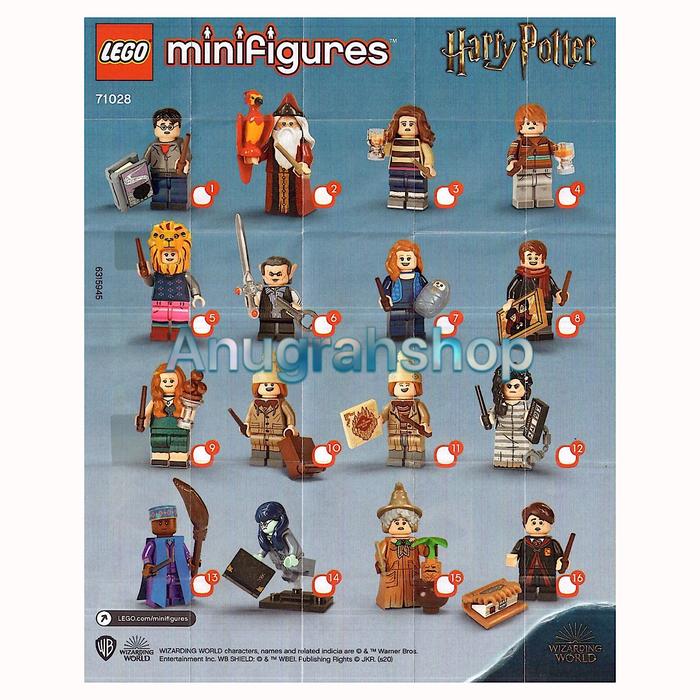 Lego Harry Asda Harry Potter Minifigures Harry Potter Series Lego