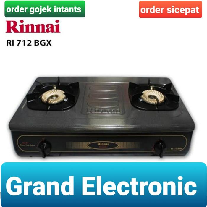 Jual Kompor gas 2 tungku rinnai API TURBO RI 712 BGX - Kota Bekasi - Grand  Electronik | Tokopedia