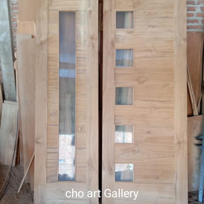 Gambar pintu kupu tarung minimalis custome210x140cm dari cho art gallery undefined Tokopedia