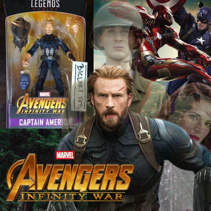 Legends Series Captain America Legends Infinity War Hasbro Marvel - Main Image