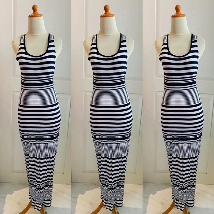 dress panjang wanita merk cotton on xs 