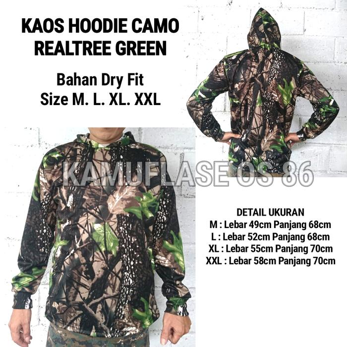 Gambar Kaos jumper hoodie Fusion 3d/kaos berburu / hunting - M dari KAMUFLASE OS RNS undefined Tokopedia