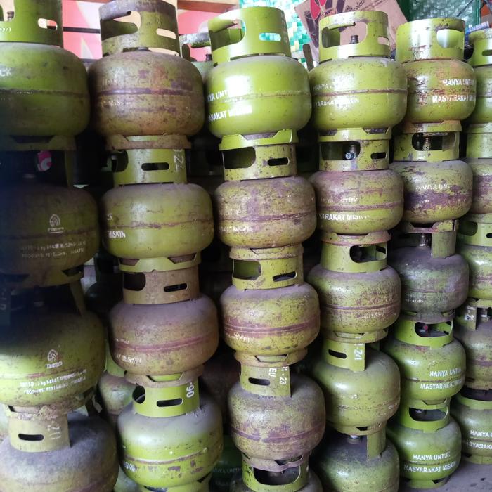 Gambar tabung gas elpiji 3kg kosong (melon) - kosong dari LUSH Indo undefined Tokopedia