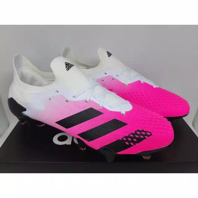 Sepatu Adidas Adidas Predator White Pink Jual SEPATU BOLA ADIDAS
