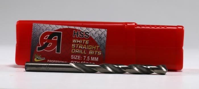 Gambar GSI Mata Bor Putih HSS WHITE DRILL satuan - 7.5mm dari MST TOOLS Kota Administrasi Jakarta Barat Tokopedia