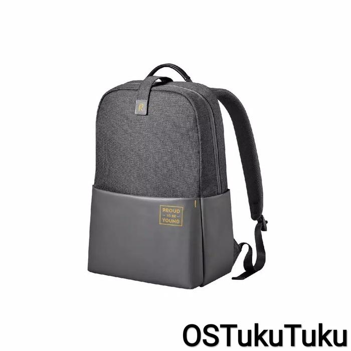 Gambar realme Tech Backpack Original High Style - Grey dari OSTukuTukuOfficialShop undefined Tokopedia