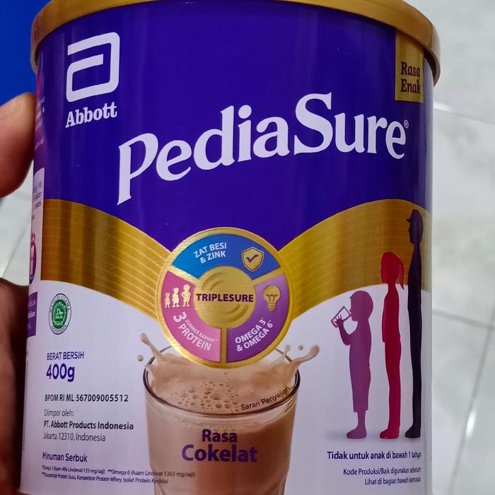 Gambar Abbott Pediasure Coklat 400 gr - Coklat dari SAKHA BABY SHOP_NEW undefined Tokopedia