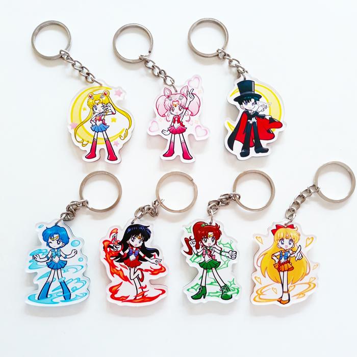 Gambar Keychain / Gantungan Sailor Moon Chibiusa / Merchandise Sailor Moon - Jupiter dari Whole Shoppu undefined Tokopedia