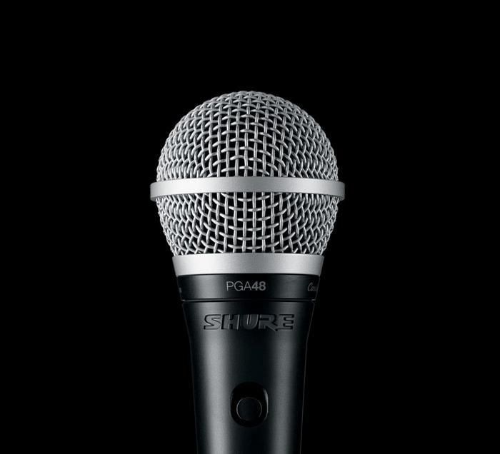 Gambar SHURE PGA48 XLR Cable - Cardioid Dynamic Vocal Microphone - PGA48 NON Kabel dari TasKamera-ID undefined Tokopedia