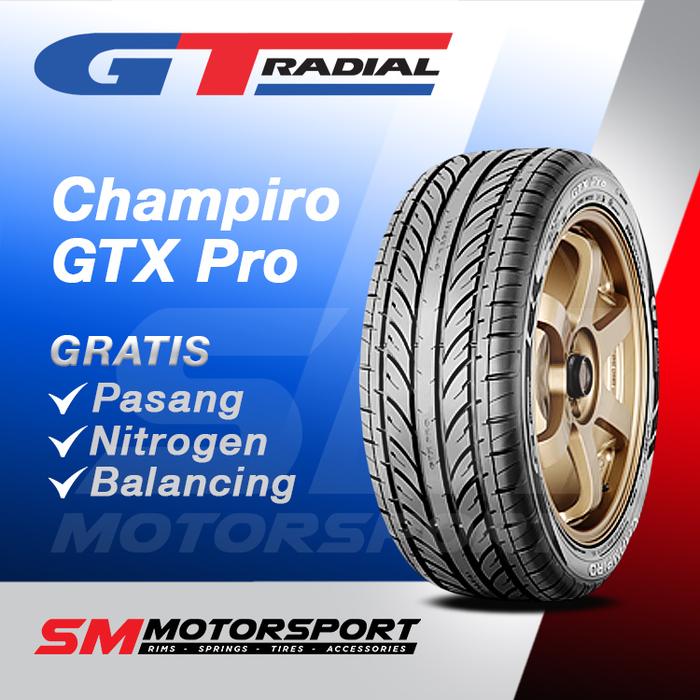 Gambar Ban Mobil GT Radial Champiro GTX Pro 205/60 R15 15 - PASANG BENGKEL dari YopieSMmotor undefined Tokopedia