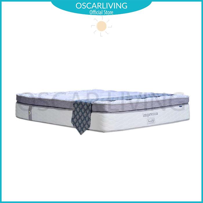 Gambar Elite Serenity Impressa Pocket Spring Kasur Springbed - Mattress Only - 90 x 200 dari OSCAR LIVING undefined Tokopedia