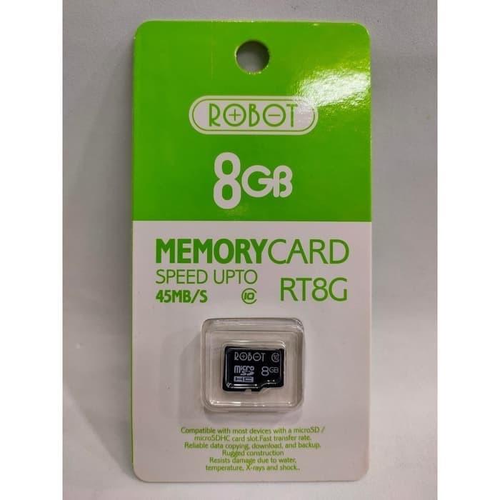 Gambar MMC / Memory Card 4GB / 8GB / 16GB Original Robot - Bergaransi Resmi - 8 gb dari Kinkean undefined Tokopedia