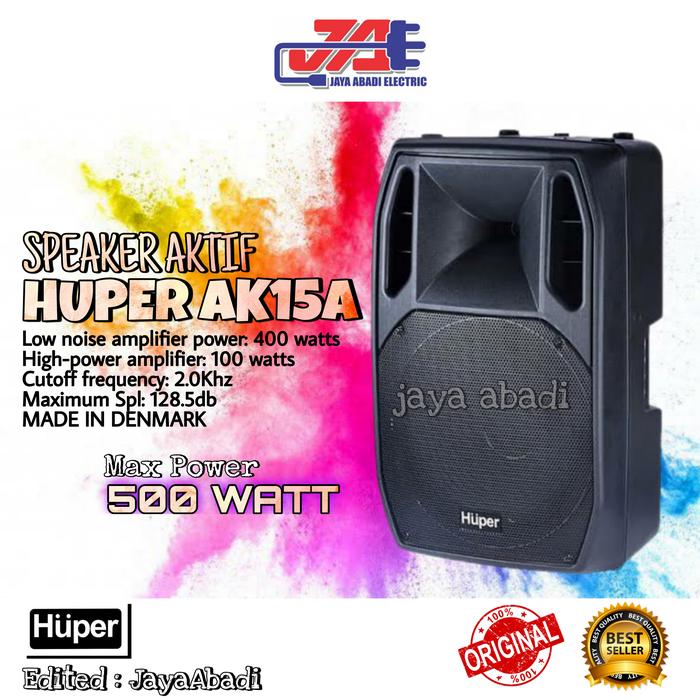 Gambar SPEAKER AKTIF HUPER AK15A ORIGINAL dari AUDIO WAVE undefined Tokopedia