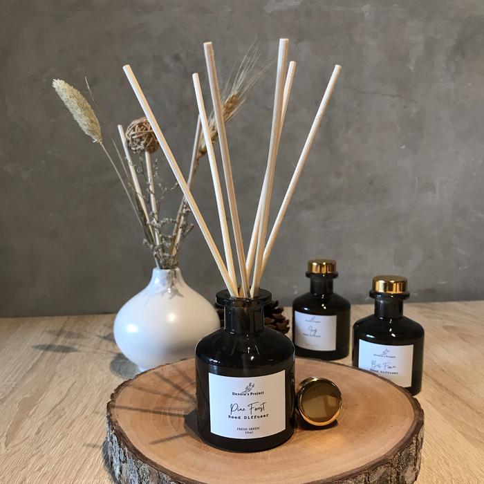 Jual Reed Diffuser | pengharum ruangan - Bell Flower - Natural Rattan ...