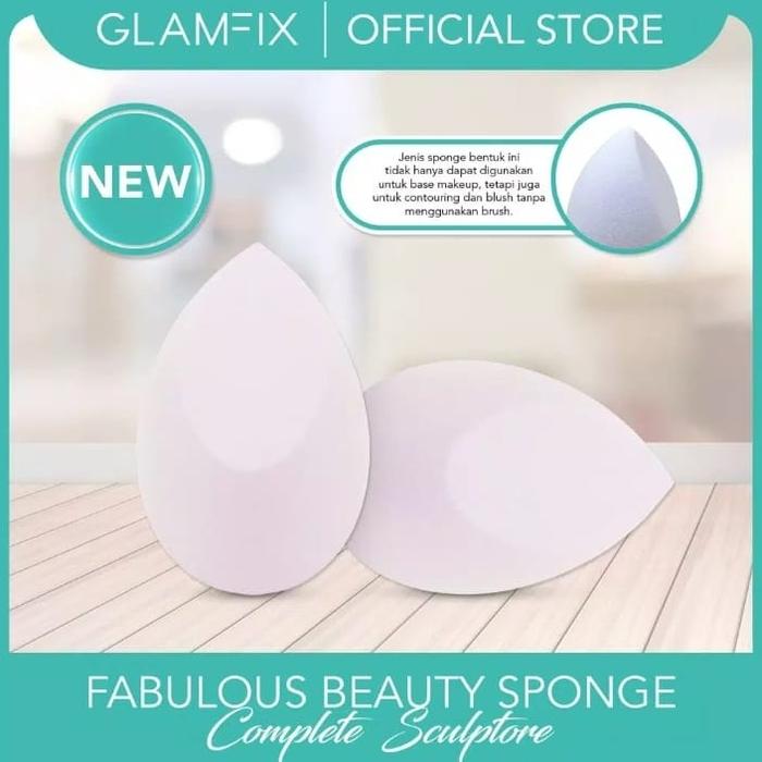 Gambar glamfix beauty sponge - Complete Sclupt dari Shaqueena Cosmetics Bandung undefined Tokopedia