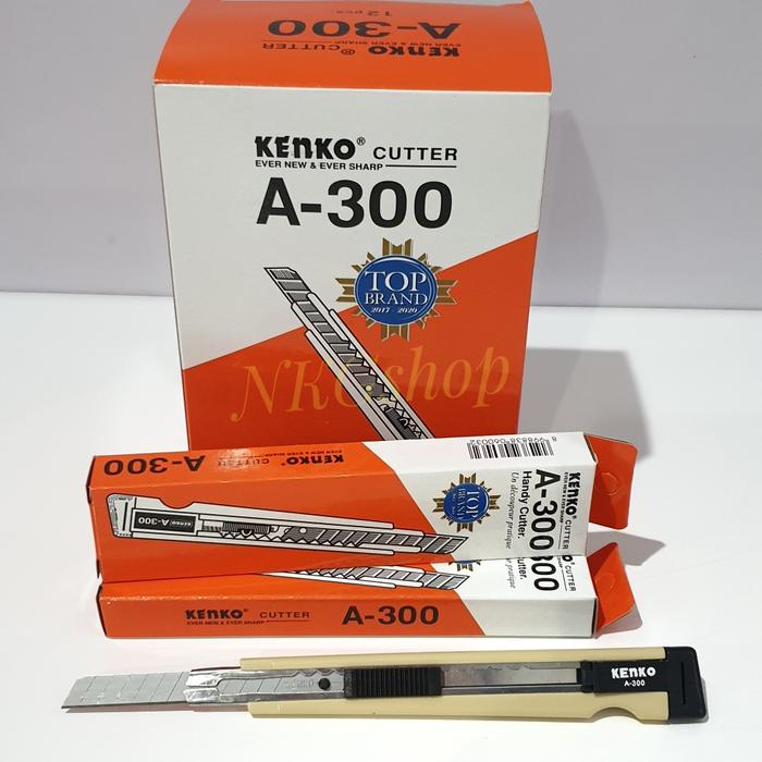 Gambar Cutter kenko A300 kecil/pisau cutter kenko dari NKGshop1 undefined Tokopedia
