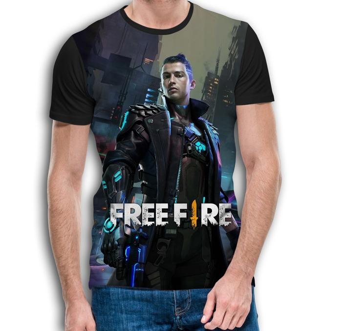 Gambar KARAKTER CHRONO - CR7 KAOS FF / FREE FIRE - M dari Act Anime undefined Tokopedia