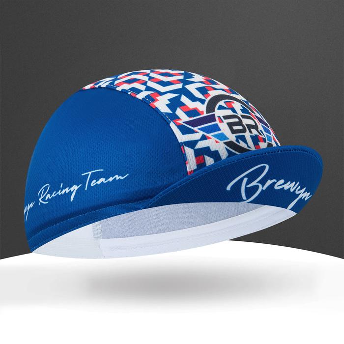 Gambar Topi sepeda : BREWYN VIVALDI - cycling cap topi gowes - FREE BOX ! - BLUE CUBE dari Toko 1973 undefined Tokopedia