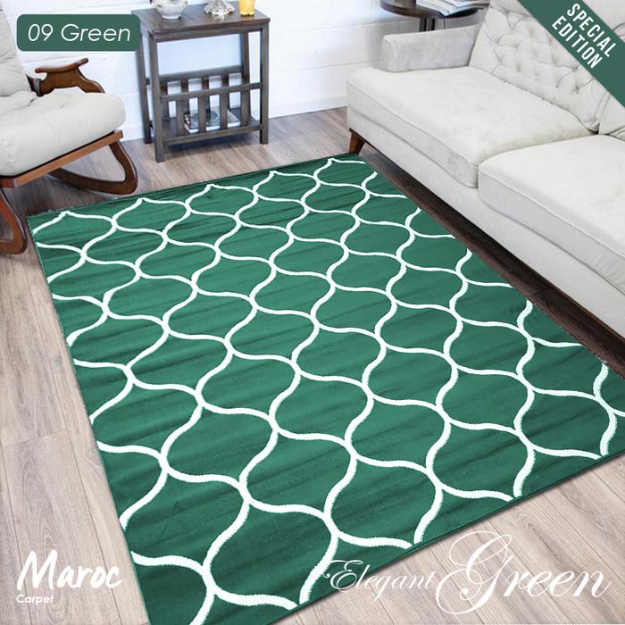 Gambar Karpet Permadani BCF Elegance Colourful Edition 2019 uk 100 x 150 - 09, GREEN dari D'luxe Carpet undefined Tokopedia