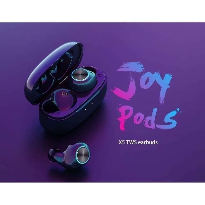 Jual Iphone Xs Max Headset Wireless Earphone TWS Bluetooth LED