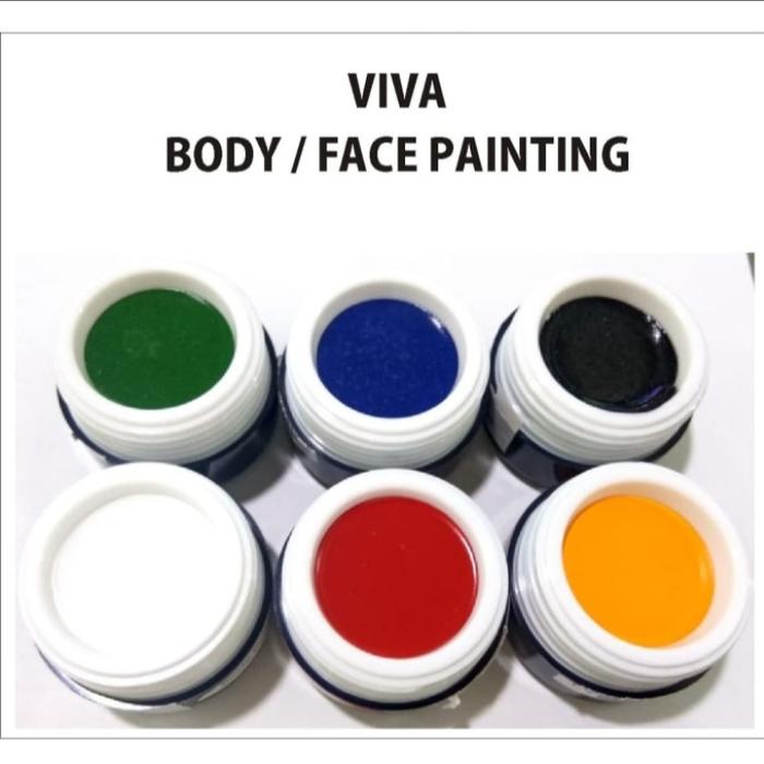 Gambar VIVA BODY PAINTING 9 GRAM - Hitam dari ClipperloversNew undefined Tokopedia