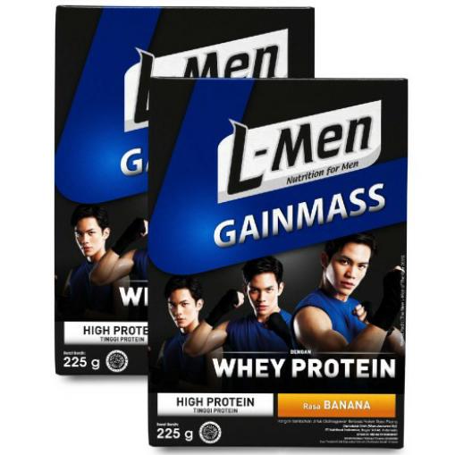 Gambar L-Men gainmass banana 225 g dari imemstore undefined Tokopedia