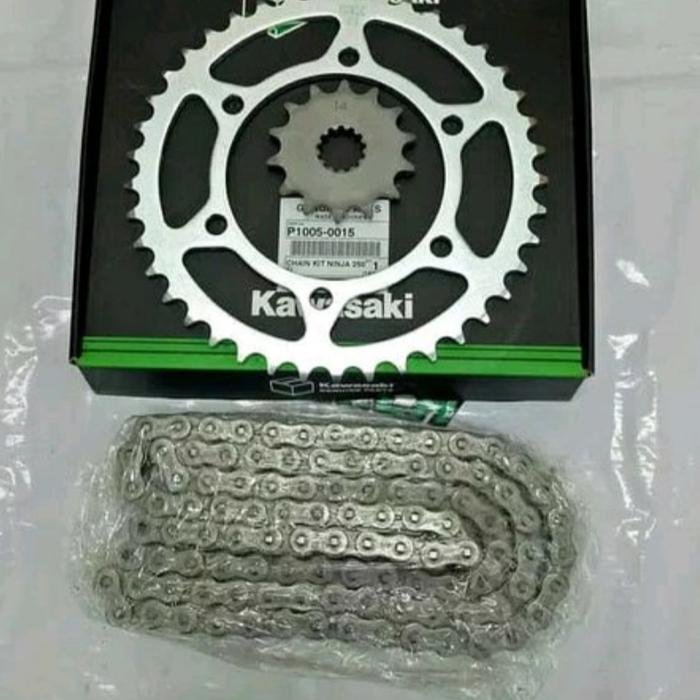 Gambar gear set ninja 250 - 1set dari RMD231 undefined Tokopedia