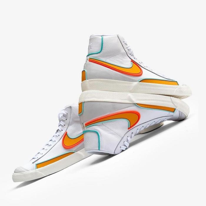 Jual sepatu nike blazer mid 77 white 