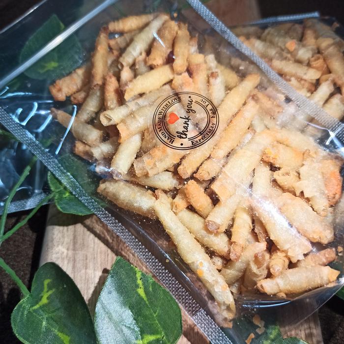 Gambar Cemilan Gurih Kepompong - BBQ, 100gr dari StingrayCamel undefined Tokopedia
