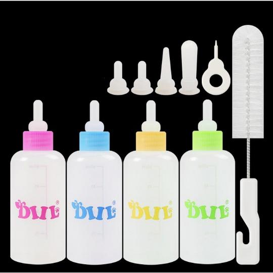 Gambar Feeding Bottle Kit for Dog and Cat Dodot Untuk PET Anjing Kucing - Pink dari Rocco Petshop undefined Tokopedia